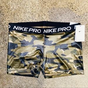 Nike Pro Dri Fit Camo Shorts